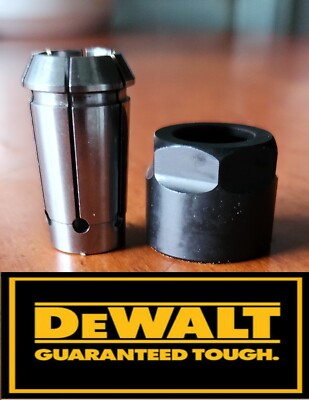 DeWalt Oberfräse 1/2'' 12,7 mm Spannzange & Mutter für DW624 DW625 DW625KT DW629