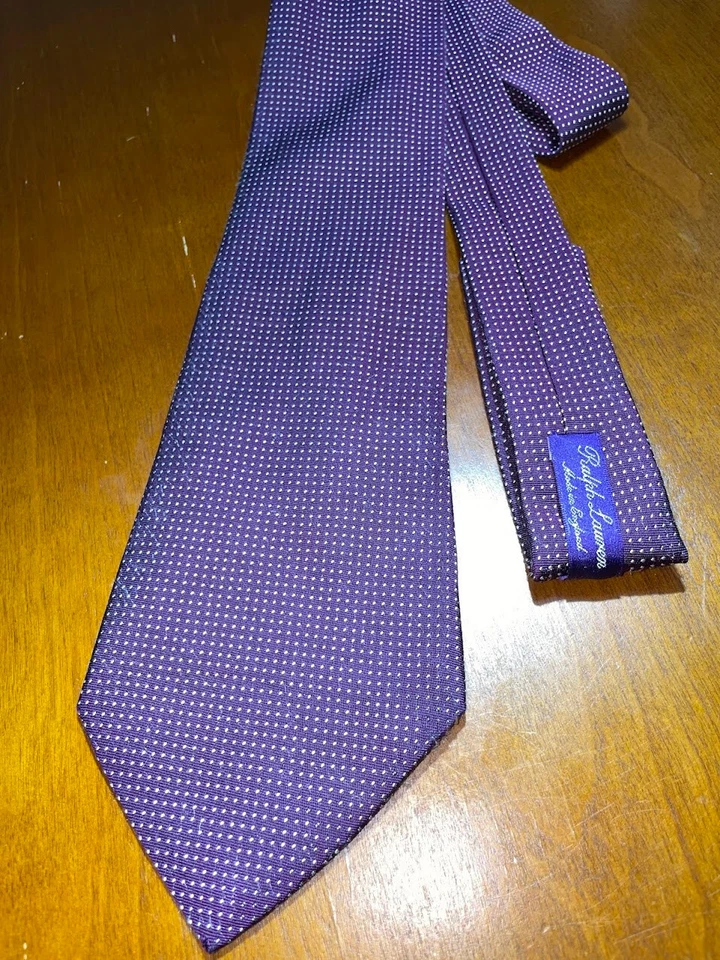 Corbata Ralph Lauren etiqueta púrpura Foto 2 de 4