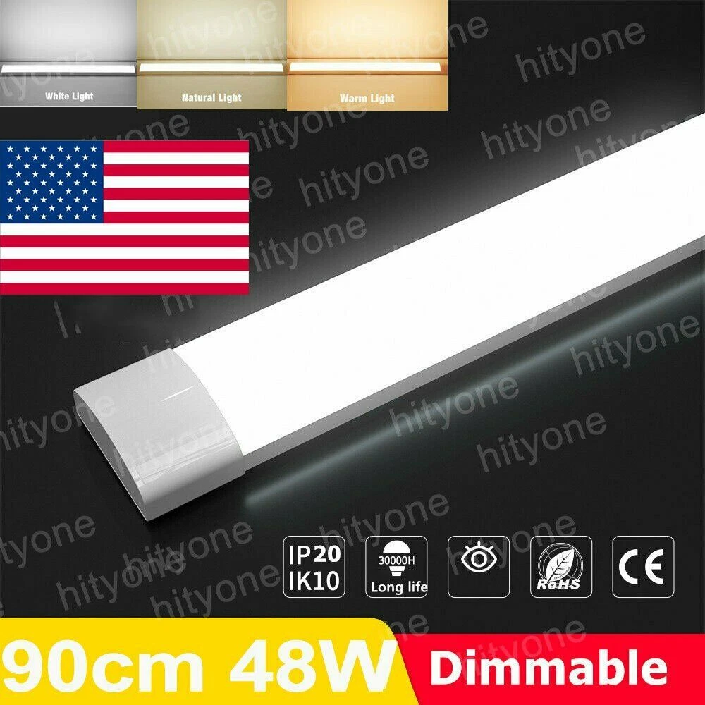 3FT LED SHOP LIGHT 6500K Daylight Fixture LED Ceiling Lights