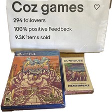 Gunhouse With Soundtrack Tape & Pin For Ps4 limited run games Brand New Sealed