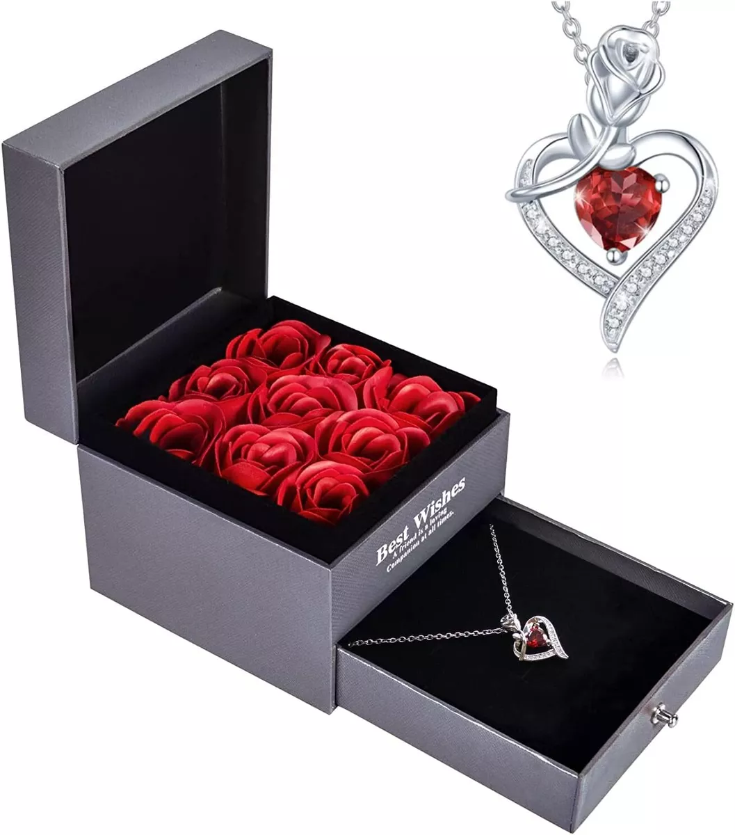 Valentine's day sales necklace for girlfriend