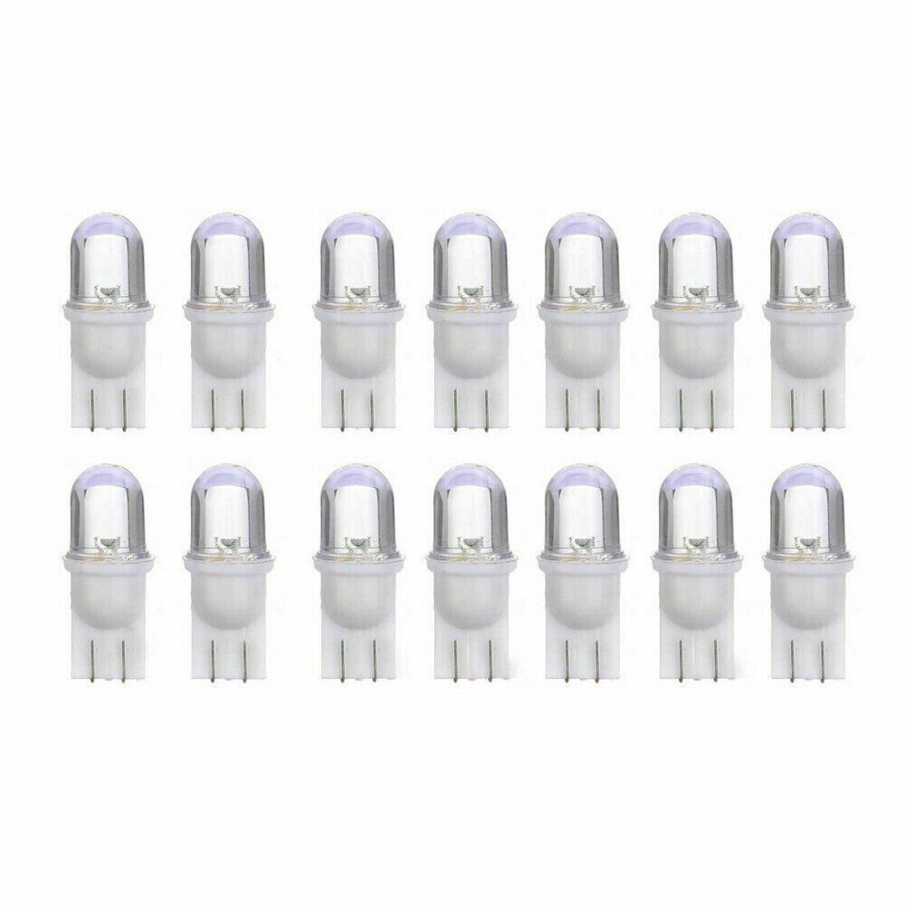 10Pcs T10 LED Car Side Light Bulbs Long lasting and High Luminous
