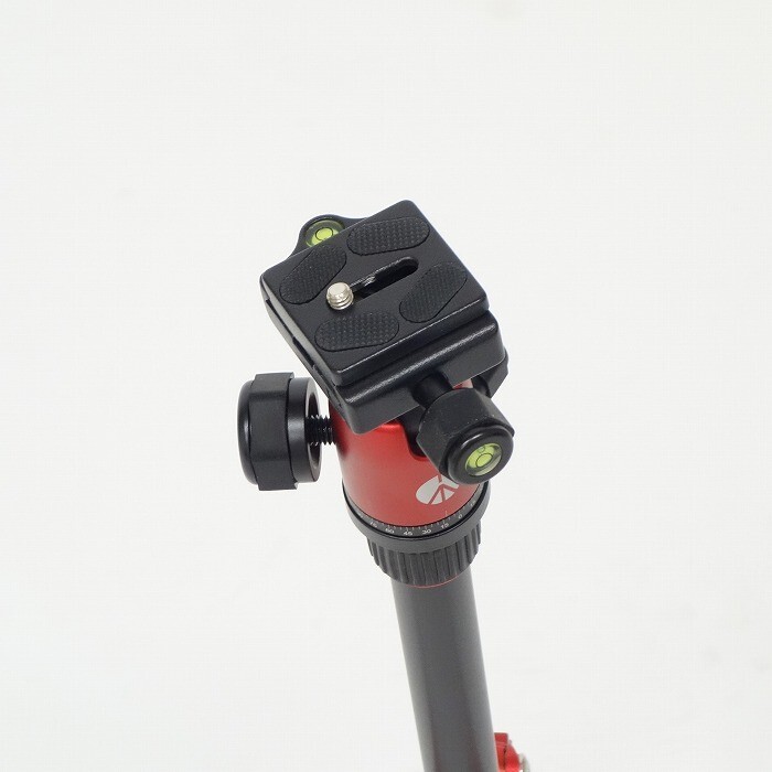 Manfrotto 三脚 Element MKELES5RD-BH Manfrotto Travel Tripod Element MKELES5RD-BH Small Red