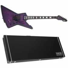 Schecter E-1 FR S Special Edition Trans Purple Burst TPB Sustainiac + CASE