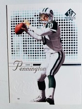 2002 UPPER DECK AUTHENTIC #32 CHAD PENNINGTON NM-MT NFL FOOTBALL CARD