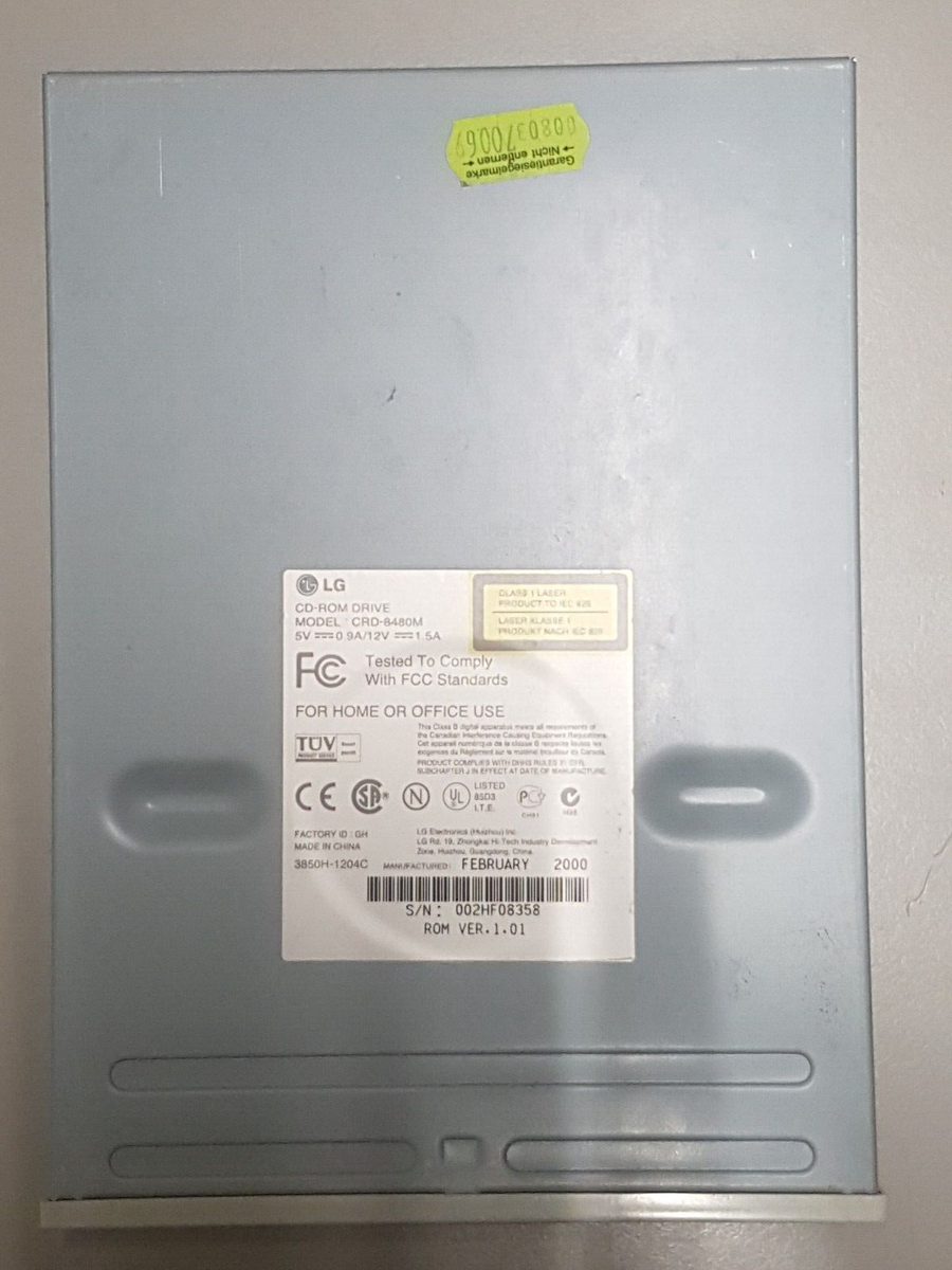 LG 48x CRD-8480M CD-ROM EIDE/ATAPI CD/DVD Combo Drive Internal | eBay