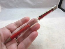 Vintage HA-WI-AN lucite mechanical pencil. Milwaukee souvenir