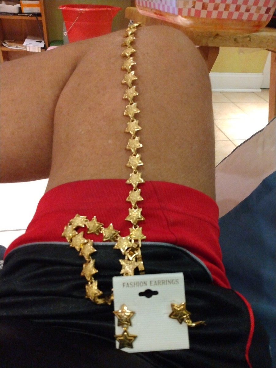 South Moon Under Necklace Bracelet -Earings Gold