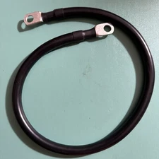 2 AWG Gauge Copper Battery Cable Power Wire Car, Marine, Inverter, RV, Solar 2ft