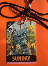 2023 San Francisco Fan Expo Pass & Lanyard Comic Convention. RARE