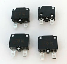 6 Amps  Circuit Breakers 4 pcs 125/250V AC 32V  Auto Reset fast free us shipper