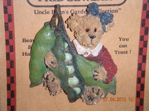 Boyds Bears 2000 ~GUISANTES~ NEVERA IMÁN ESTILO #26901 - Imagen 2 de 3