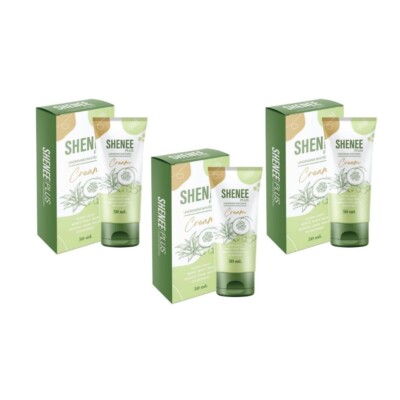 3x Shenee Plus Armpit Underarm Cream Whitening Deodorant Reduce Dark Spots 50 ml