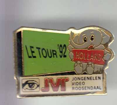 Pin's EDF GDF Vélo Cyclisme Afrique - Années 90 - Rare Collector