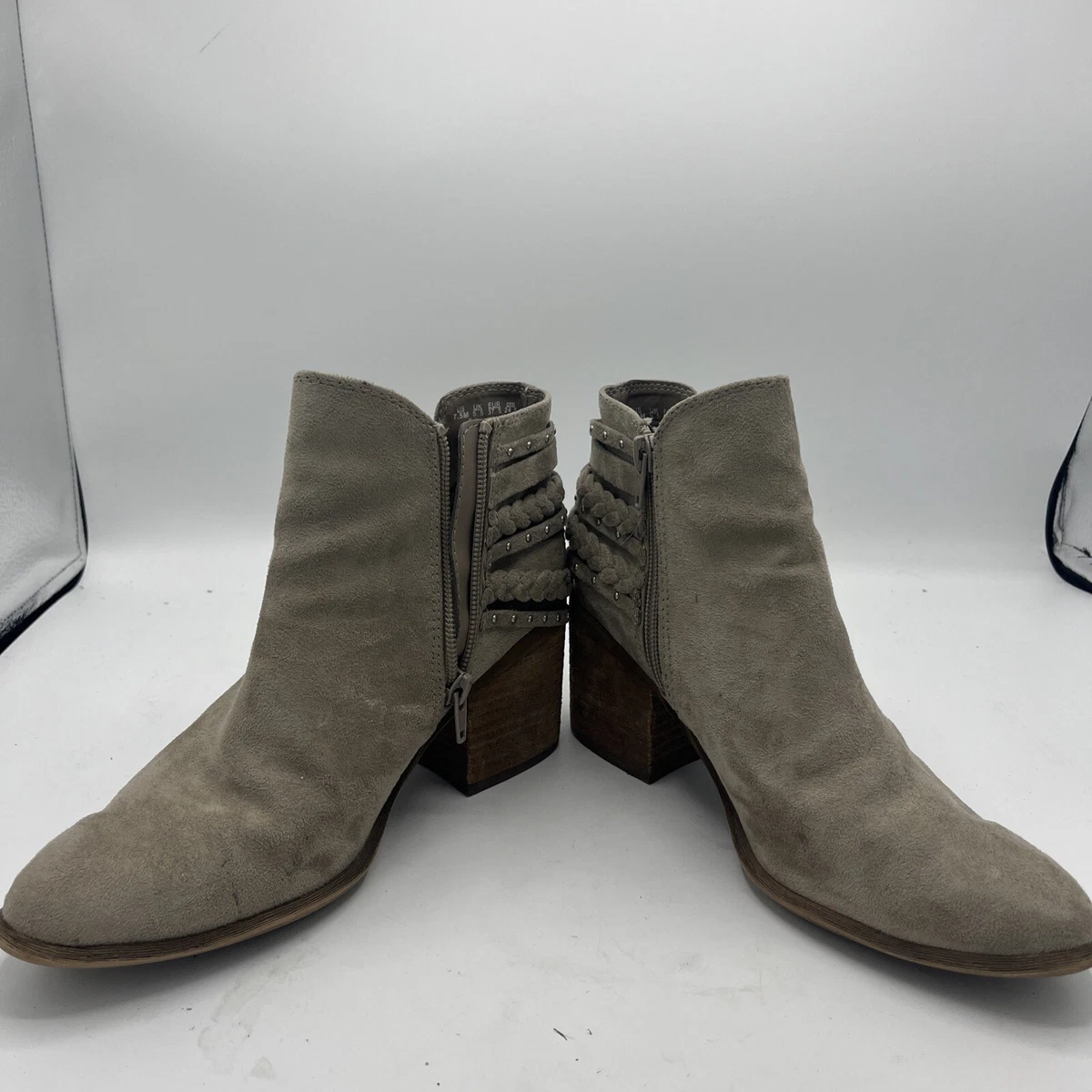 Carlos by Carlos Santana Women Ashby Booties Size 7.5 Beige Party