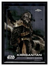 2024 Topps Chrome Star Wars 25 Krrsantan Mint Book Of Boba Fett