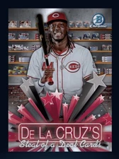 2025 Topps Bowman Chrome Hobby Stars - ELLY DE LA CRUZ (Topps Bunt Dlgital Card