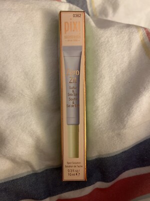 Pixi Skintreats Zero Zit Blemish Solution Sulfur & Sea Salt 33 Fl oz/ 10 ml B8