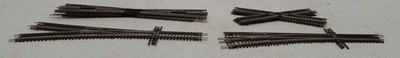 Atlas N Code 55 Track-45 Degree Crossing/11.25  Degree Crossing/Switch/Wye [6]
