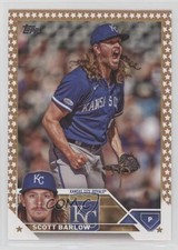 2023 Topps Complete Set Fanatics Exclusive Gold Star Scott Barlow #9 e9p