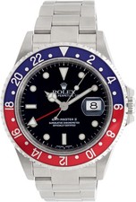 Rolex GMT-Master II "Pepsi" 16710    Stainless Steel    Black dial 40mm    Autom