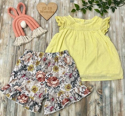  Baby Girls Dresses Outfits set Multi Listing Make a Bundle 12-18 Months  