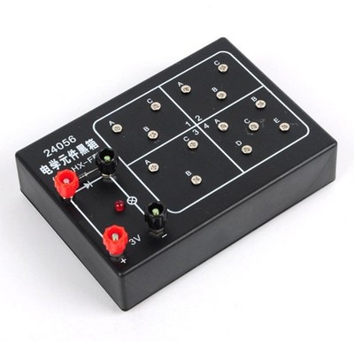 Laboratory Physics Experiment Device With Multiple Electrical Components Inside