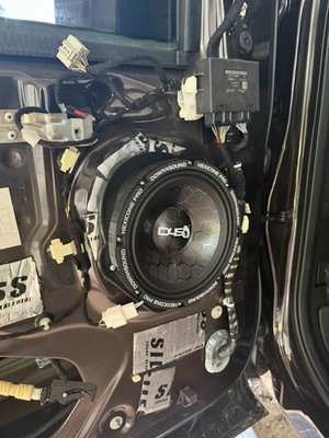 2015 2020 Ford F-150 Front Door Speaker Adapters (Pair)   For 8'' Speakers