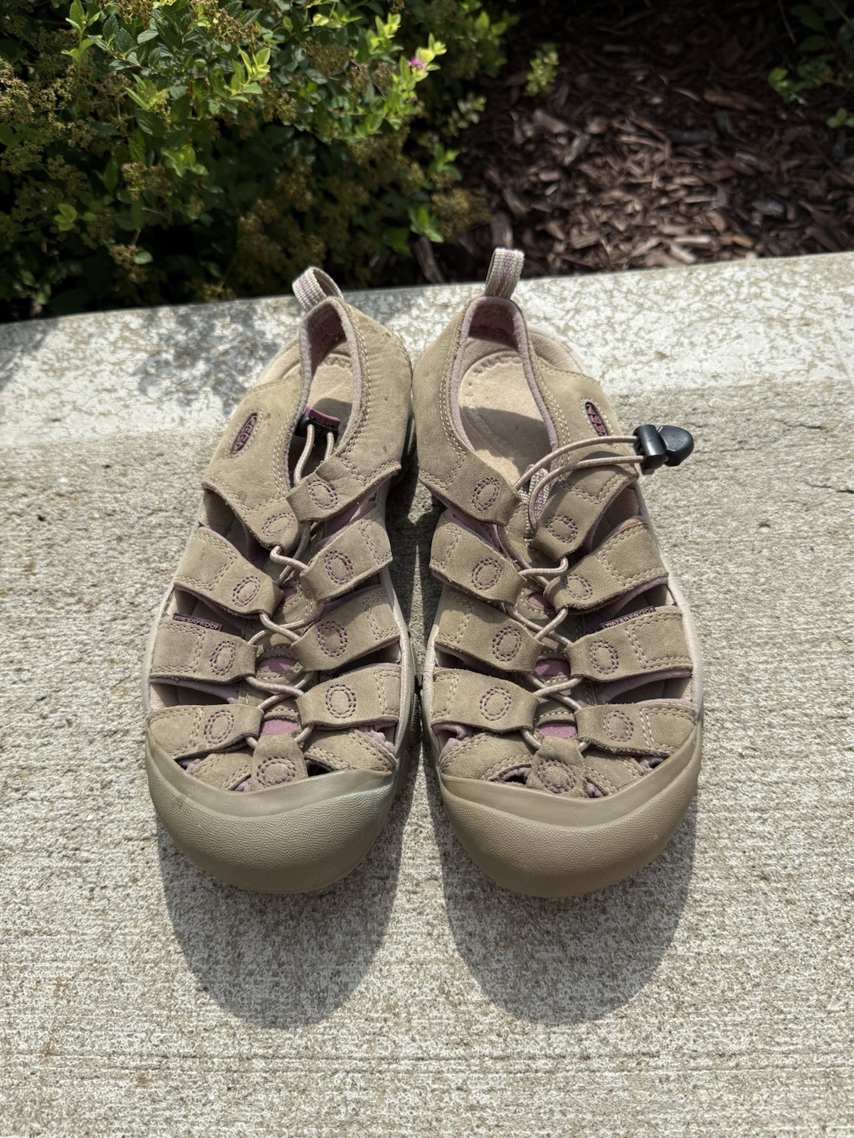 Scarpe sandali da trekking impermeabili Keen Whisper donna taglia 8 5 marrone rosa