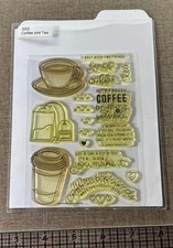 Simon Says Stamp Coffee and Tea Stamp Set