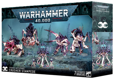 ウォーハンマー40K Crusher Stampede バトルフォース Crusher Stampede Christmas Battleforce box Warhammer 40k Tyranids