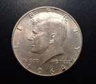 1964 P Silver Kennedy Half Dollar. 90% Silver