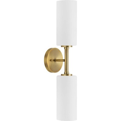 Progress Lighting P710116 Cofield 2 Light 5'' Tall Wall Sconce - Brass
