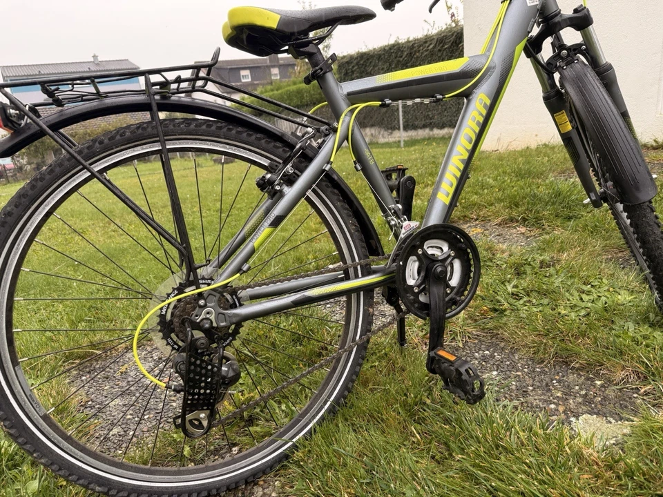 Winora Power Pro Y Fahrrad Grau/Lime ATB-Bike 21-Gang 26 Zoll Shimano - Bild 4 von 4