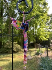 Beaded HUMMINGBIRD Ornamental Decorations