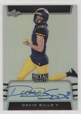 2019 Leaf Metal Draft David Sills V #BA-DSV Auto s3g