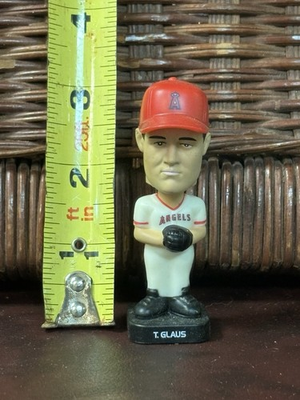 #ad #ad Troy Glaus 2002 Post Bobble Head Mini Doll Angels Uniform Collectible Mlb $20.00