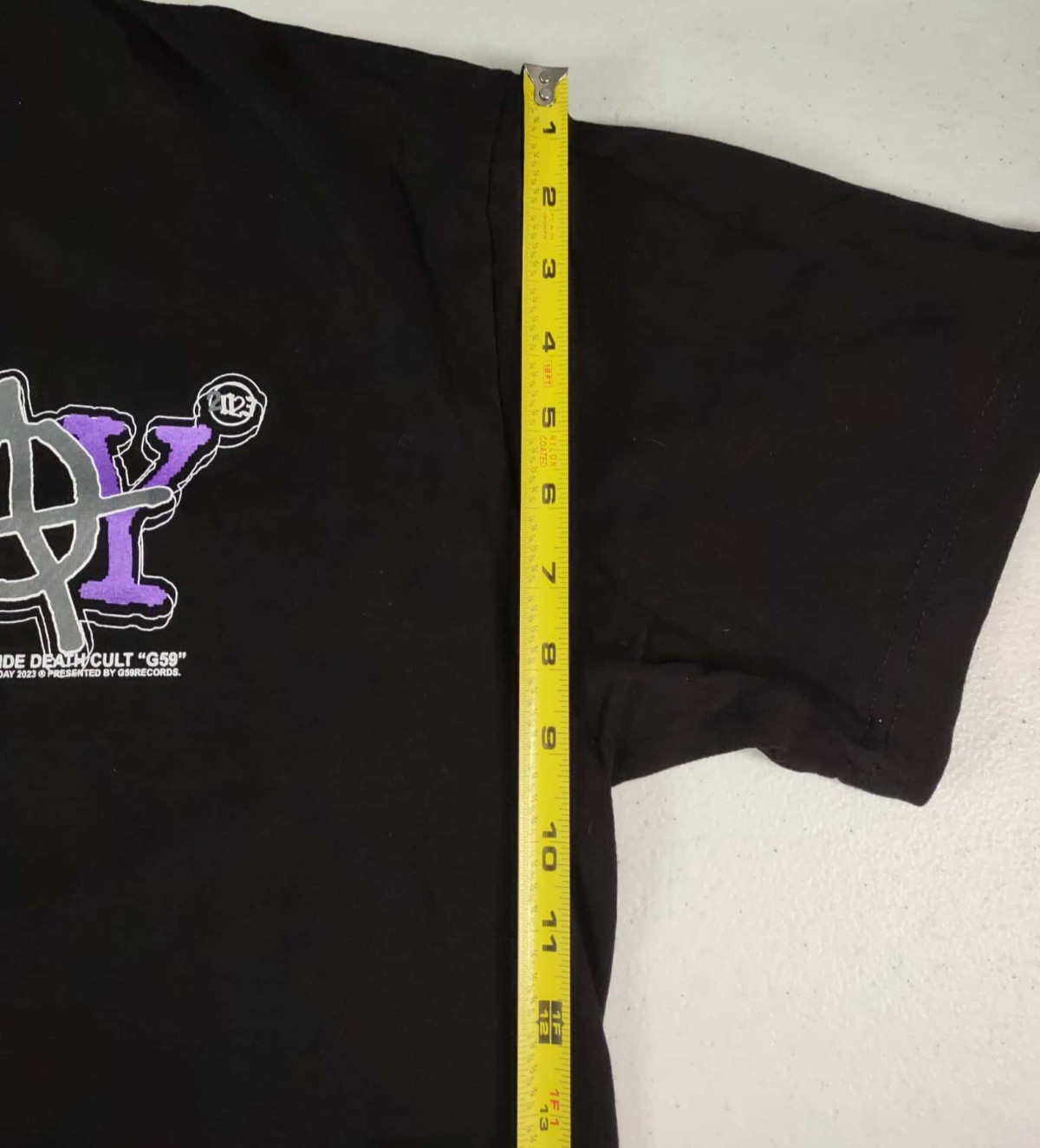 2023 Greyday Suicideboys Tour G59 Black Shirt Size Large Official Merch