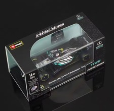 2026 Bburago 1:43 Mercedes-AMG W17 E 12 K. Antonelli 63 G. Russell F1 Race Car