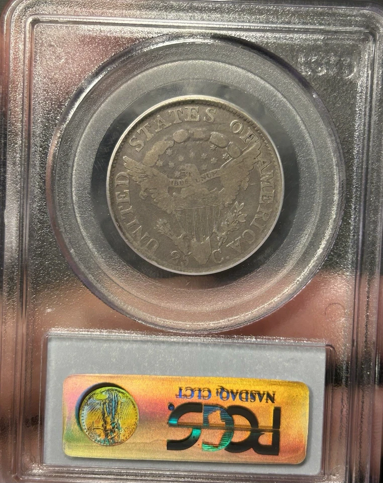 1805 Draped Bust Quarter 25C Rare US Type Coin PCGS VG08 Problem Free Coin - Image 4 of 4