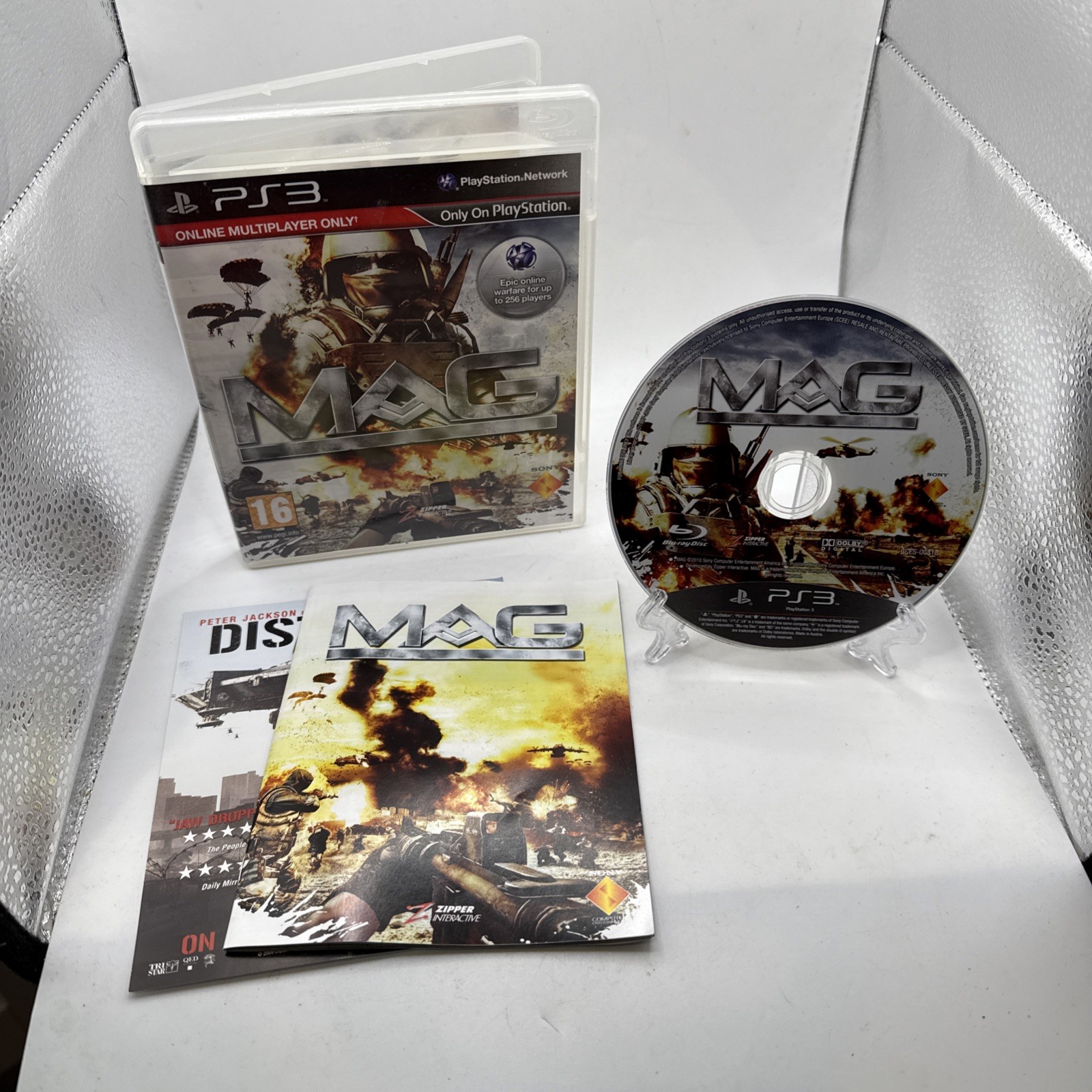 MAG (Online Multiplayer Only) (Sony PlayStation 3 2010) Video Game Amazing Value