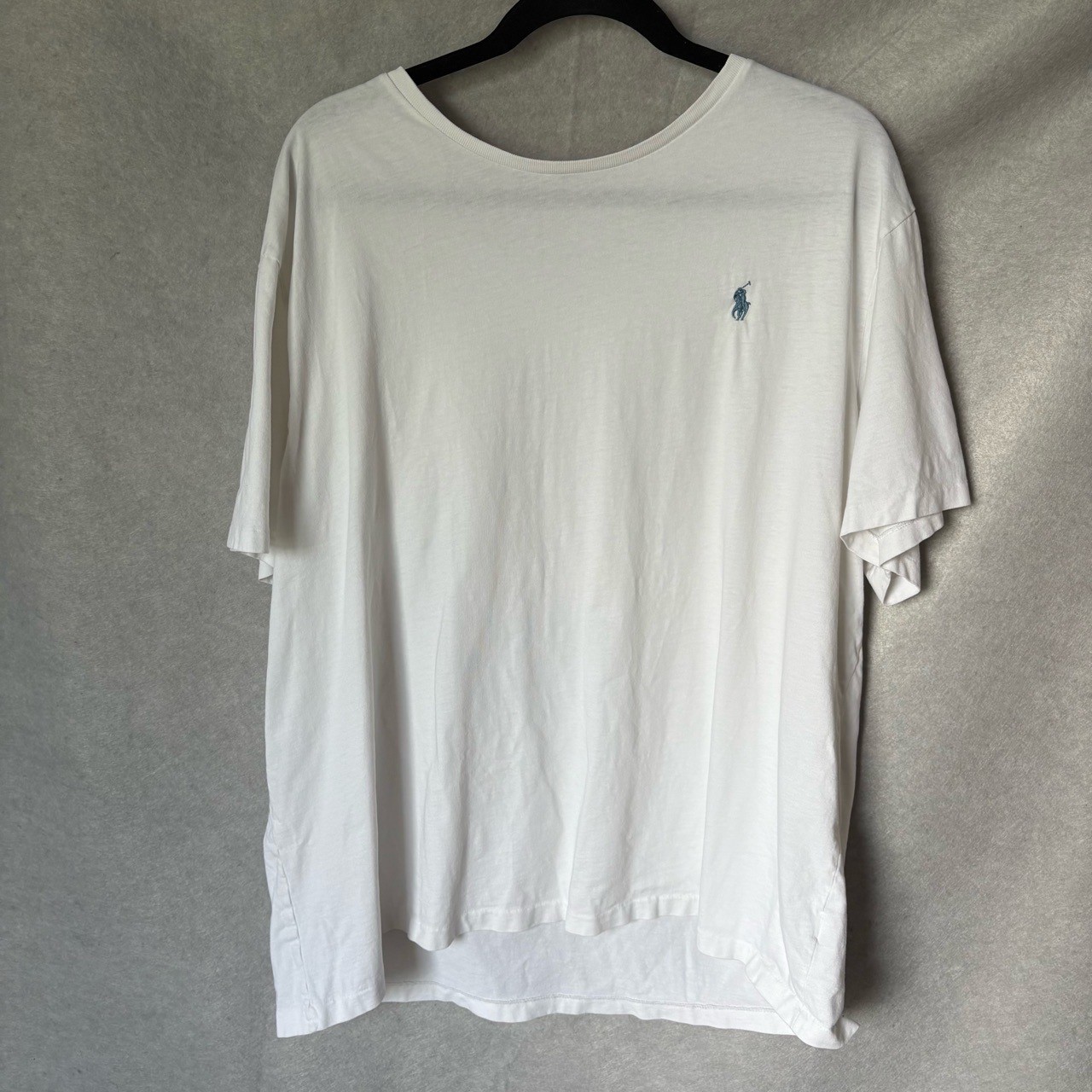 Polo Ralph Lauren t shirt uomo taglia XXL bianca classica ricamata pony preppy