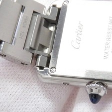 CARTIER Tank mast SM H29.5mm W22mm Stainless Steel Silver Dial WSTA0051 10