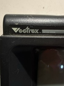 GCE Vectrex HP 3000 Home Console Black Component RCA 1982 Video Game System