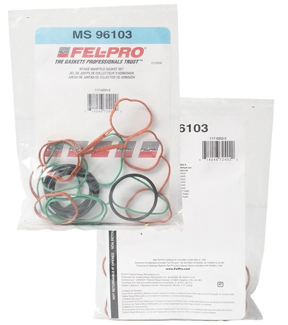 FelPro Lower Upper Intake Manifold Gasket Set Fits 97-01 Cadillac Catera MS96103 Foto 3 de 4