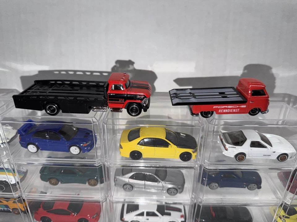 Hot Wheels Lote De 17 Coches Sueltos Premiums Toyota Mazda Mitsubishi JDM Foto 4 de 4