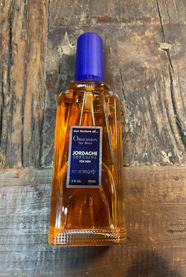 Vintage Jordache Texture Mens Obsession Spray Eau De Toilette 3 fl oz