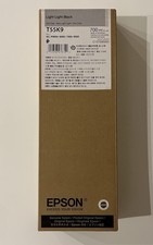 EPSON T55K9 LIGHT LIGHT BLACK 700ml - SureColor P9000 P8000 P7000 P6000 Exp 7/25