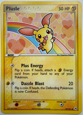 Plusle 69/101 – Hidden Legends (2004) Common – EX Era