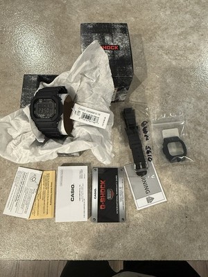 NIB Casio G-Shock GWM5610U-1B w/ New OEM Bezel And Watch Band. Look!!